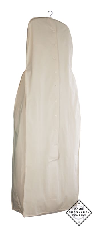 70 Acid Free 100% Cotton Muslin Gown Garment Bag Only