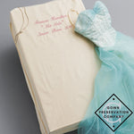 Platinum Gown Wedding Keepsake Box Kit - Heirloom Acid Free Preservation Services