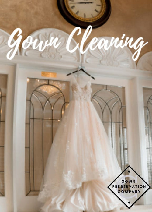 Wedding Gown Cleaning & Press Only (No Preservation) Preservation Services